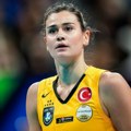 Jezive scene: Srpska odbojkašica Katarina Dangubić pokidala ligamente kolena (video)