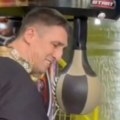 Кристијан Голубовић ударао крушку пред бокс спектакл: Погледајте који резултат је остварио