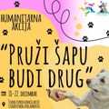 Studenti ekonomije pomažu životinjama. Humanitarna akcija ,,Pruži šapu, budi drug” u holu fakulteta