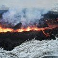 Ponovo eruptirao vulkan na Islandu Izbacio svetlonarandžastu lavu u vazduh