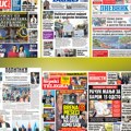 Naslovne strane sutrašnjih novina: Prelistavanje štampe za utorak, 2. septembar 2025. godine