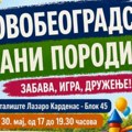 Zabava za najmlađe: Novobeogradski dani porodice u bloku 45