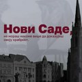 Studenti pred skup SNS: Novi Sade, ne moraš nikome više da dokazuješ svoju hrabrost, svoju volju pokazaćemo na biračkim mestima…