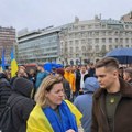 U Beogradu Marš solidarnosti sa Ukrajinom: „Dve godine invazije, 10 godina rata“