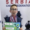 Desetogodišnjak iz Niša Uroš Perunović osvojio dve medalje na takmičenju u šahu