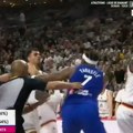 Opšta tuča na meču košarkaša Nemačke i Francuske: Novi igrač Partizana razdvajao NBA zvezde