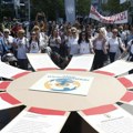 Završen protest zaposlenih u predškolskim ustanovama i studenata u blokadi