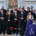 Završen parastos u Beogradu: Služio patrijarh Porfirije, prisustvovao državni vrh na čelu sa predsednikom Vučićem