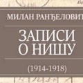„Zapisi o Nišu (1914-1918)“ – svedočanstva iz ratne prestonice tokom Velikog rata