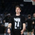 Košarkaši Partizana nose posebne majice u čast Duška Vujoševića, ovako su izašli na teren pred Žalgiris