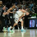 (ВИДЕО) Играчи Минесоте гурали и оборили Јокића, замало туча