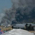 Tokom aeromitinga u Grčkoj srušio se vojni avion, izbio i požar