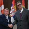 "Upoznao sam ga sa dosad najopasnijim razvojem situacije na KiM" Predsednik Vučić sa šefom diplomatije Danske (foto)