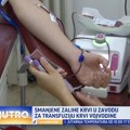 Smanjene zalihe krvi u Zavodu za transfuziju VIDEO