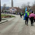 Kragujevački studenti sigurnim korakom ka Nišu: Cilj drugog dana pešačenja Kruševac