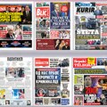 Naslovne strane sutrašnjih novina: Prelistavanje štampe za sredu, 28. januar 2026. godine