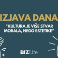 Izjava dana: “Kultura je više stvar morala, nego estetike”