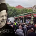 Hiljade ljudi došlo da isprati iranskog predsednika: Počela trodnevna sahrana Raisija, kolona prati sanduke nastradalih…