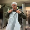Jovan Memedović zasukao rukave pa se "bacio" na baklave: Otkrio kad je poslednji put bio u kuhinji, ćerka Maša sve snimila