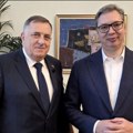 Vučić sa Dodikom o temama od značaja za građane Srbije i Srpske