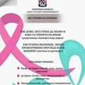 Tribina javnog zdravlja na temu prevencije raka grlica materice i raka dojke 25. oktobra u Požegi