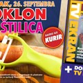U petak, 26. Septembra, uz kurir – TV Ekran i praktična ljuštilica na poklon!