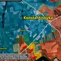 Bitka za Konstantinovku: Rusi pokušavaju da opkole Ukrajince (mapa)