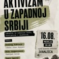 Javna tribina „Aktivizam u zapadnoj Srbiji“ u nedelju u Ivanjici