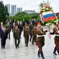 Kim Džong Un sa Šojguom i delegacijom Kine povodom Dana pobede