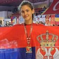 Osvojila zlato i podigla srpsku trobojku: Nina Macura trijumfovala na Prvenstvu Balkana u karateu (foto)