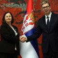 "Spremnost Srbije za unapređenje sveobuhvatne saradnje" Vučić primio akreditivna pisma novoizabrane ambasadorke Kanade…