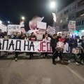 Protest u Kragujevcu zbog napada na studente u Novom Sadu