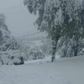 Više sela u okolini Lebane bez struje, visina snega 40 centimetara