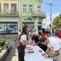 Na više lokacija u Kragujevcu Studentska lista predstavlja program i kanidate, štanove postavila i SNS