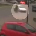 Žestok udes u Loznici Motociklista se zaleteo u automobil (video)