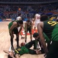 Tuga na mundobasketu - pobedili 41 razlike, a plakali! Potresna scena na utakmici, "pao" nesuđeni plej Partizana