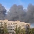 Veliki požar u Sankt Peterburgu Ukrajinci slave pogodak dronom, evo šta je za sada poznato (video)