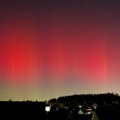 Večeras se iznad delova Balkana videla crvena „aurora borealis”