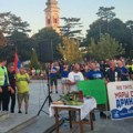 Protest protiv rudarenja litijuma u Mionici: „Oni su rešili da unište prirodu, mi im to nećemo dati“ (FOTO)