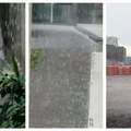 Srbiji prete poplave Jako nevreme protutnjalo kroz ovaj kraj, grad ih potukao nemilosrdno (foto)