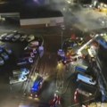 Izbio veliki požar u fabrici čvaraka! Oko 50 vatrogasaca gasilo vatru u Volsolu (video)