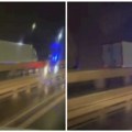 Vozač kamikaza šleperom divljao u Novom Sadu Vozio u kontra smeru, ljudi bili u šoku