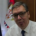 Predsednik Vučić: Nimalo se nismo uplasili siledžija, ne damo im Srbiju! (video)