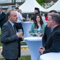 Rektor Đokić i Dejan Vuk Stanković družili se na prijemu kod Žiofrea: "u krajnjoj liniji, mi smo na istoj strani" (foto)