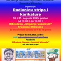 Radionica stripa i karikature u Sremskoj Mitrovici i 31. avgusta
