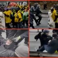 Jednom im rekli da se sklone, pa krenuli u juriš i razbacali ih! Ovako je nemačka policija razbila blokade puteva - vodeni…