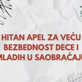 Zrenjaninska inicijativa IZRAZ: HITAN APEL za veću bezbednost dece i mladih u saobraćaju! Zrenjaninska inicijativa IZRAZ