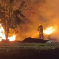VIDEO Požar na Novom naselju: Gori nisko rastinje