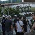 Atina: Neredi ispred zgrade suda u kom hrvatski navijači daju izjave