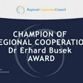 Otvorene nominacije za nagradu Šampion regionalne saradnje dr Erhard Busek za 2023.